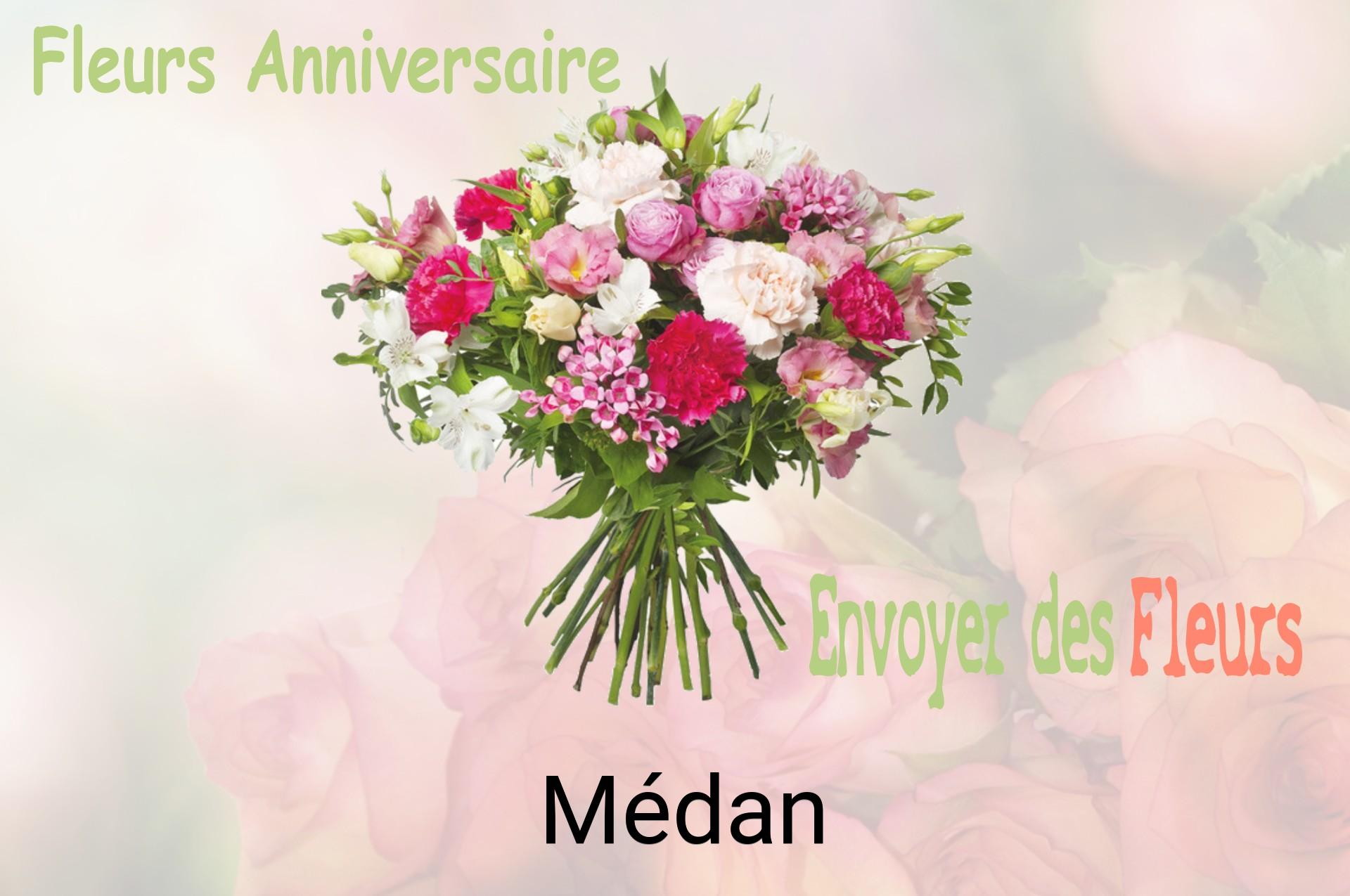 Bouquet de fleurs d’anniversaire livré à Médan